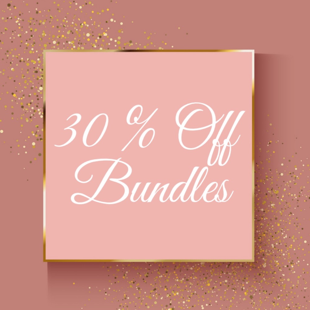 30% off all bundles ✨